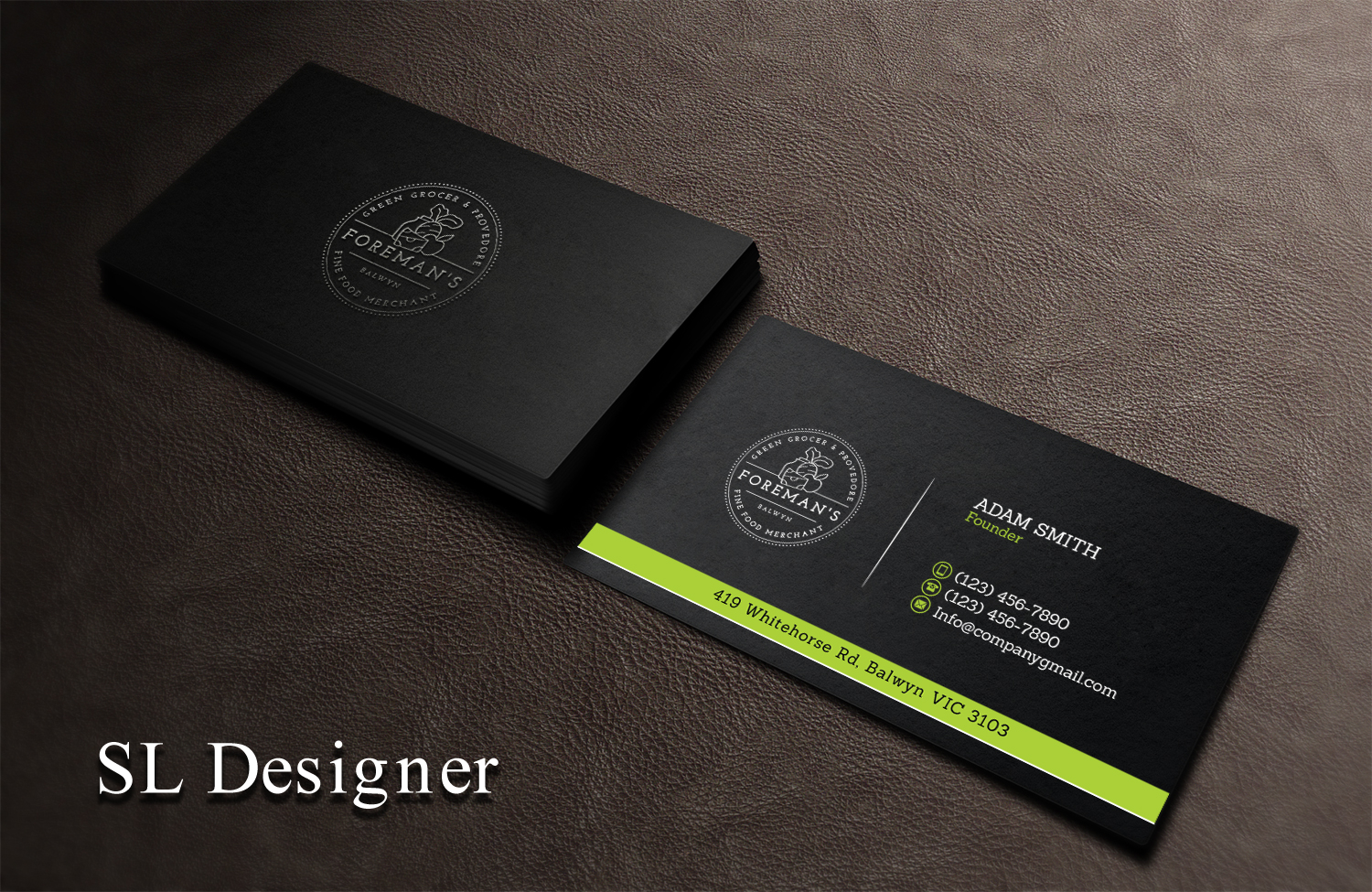 Business Card Design by SL Designer for this project | Design #17145585