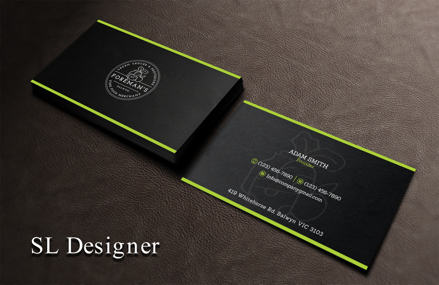 Business Card Design by SL Designer for this project | Design #17145587