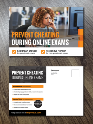 Postcard design for online testing software | Diseño de Postal por Alexandar