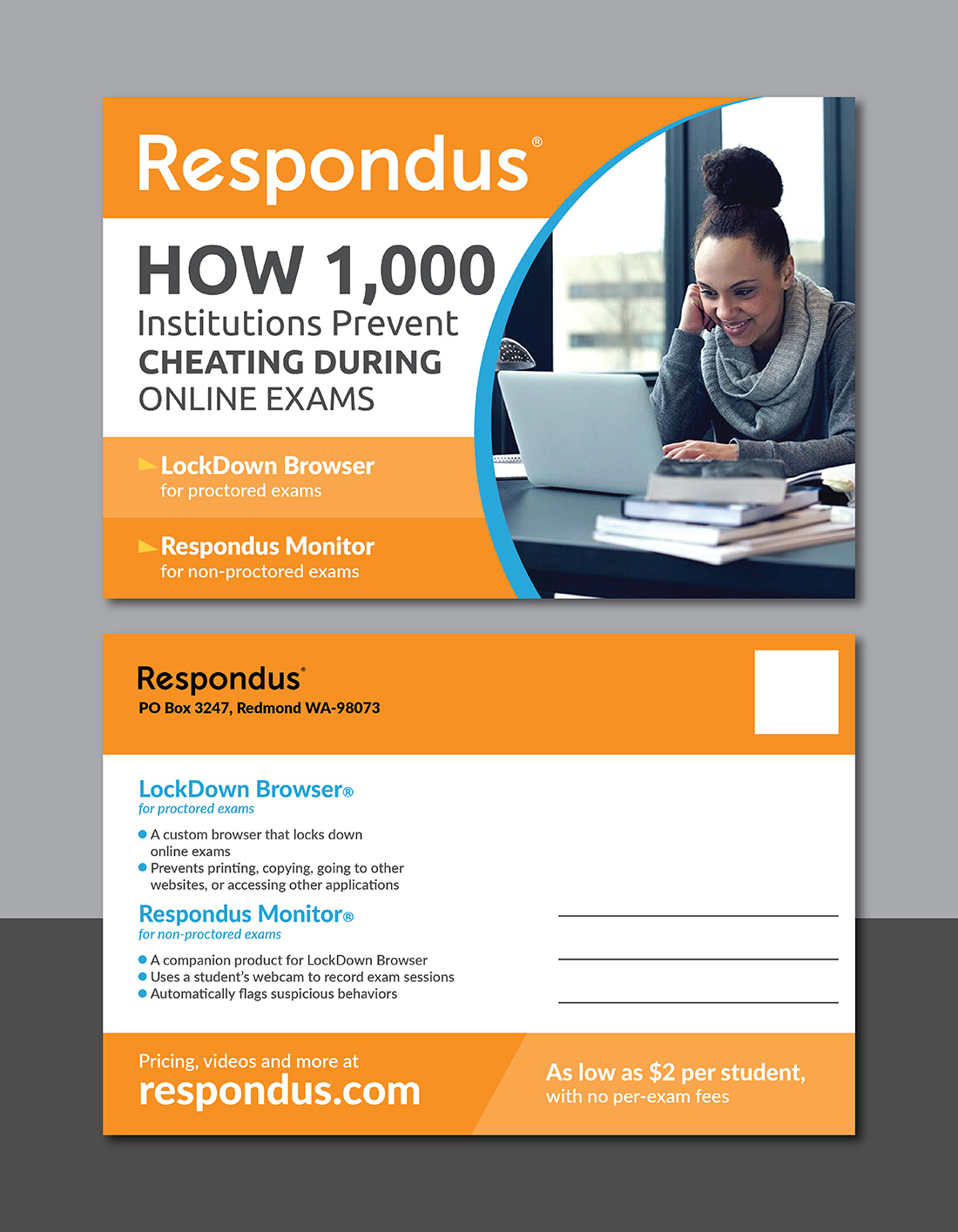 Postkarten-Design von Deziners Zone für Respondus | Design #17303065