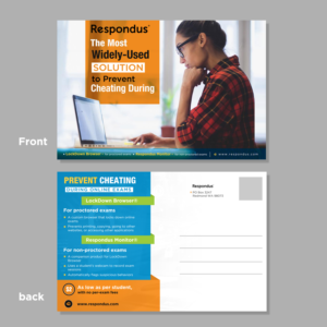 Postkarten-Design von creative.bugs für Respondus | Design: #17270146