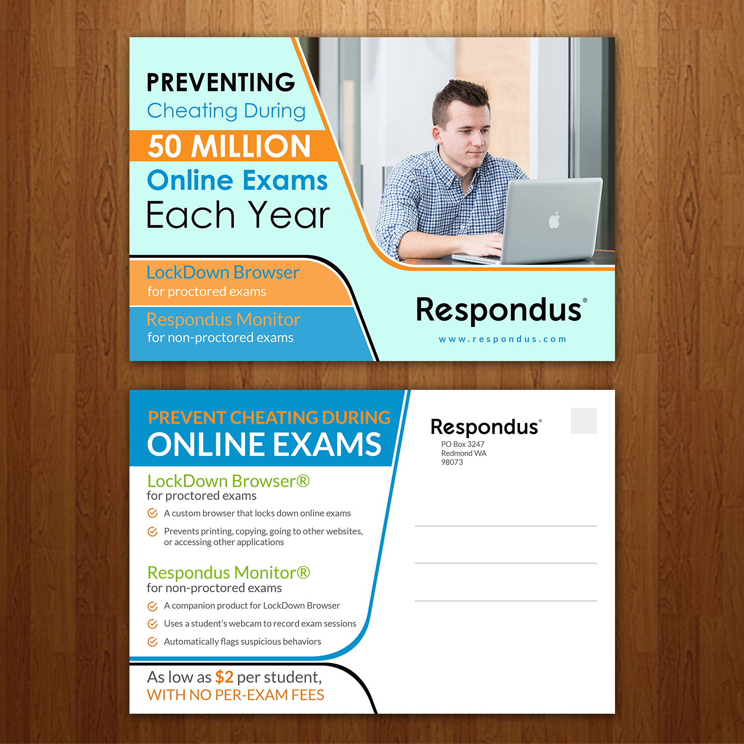 Postkarten-Design von creative.bugs für Respondus | Design #17280202