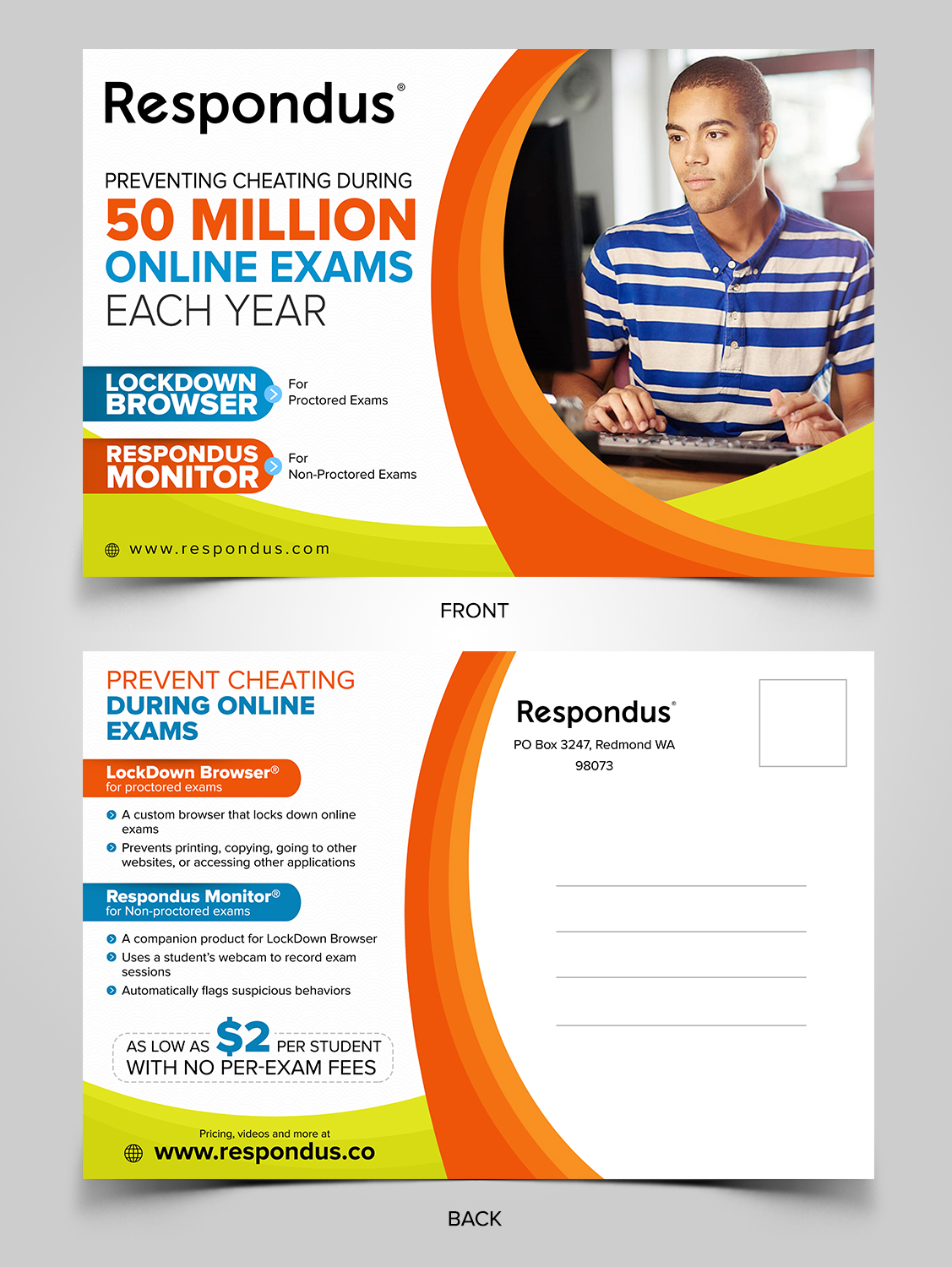 Diseño de Postal por SAI DESIGNS para Respondus | Diseño #17274736