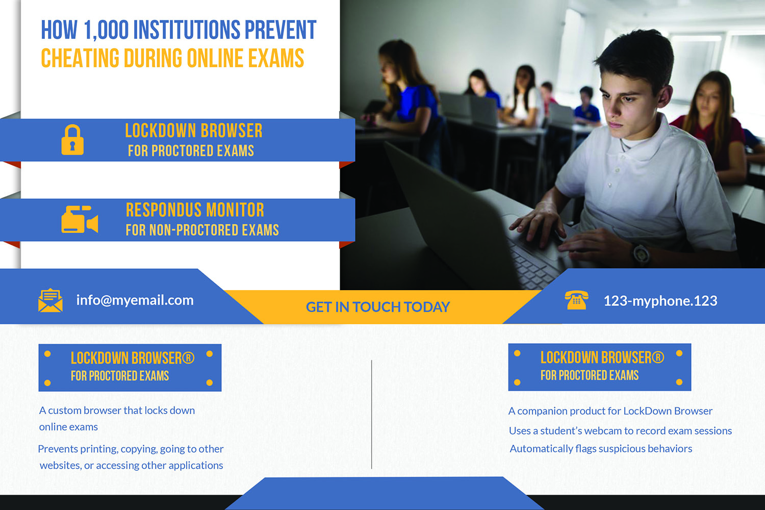 Postcard Design by Spydaman for Respondus | Design #17297803