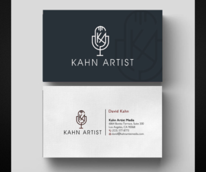 Business Card Design by Designers Hub for Kahn Artist Media | Design: #17152861
