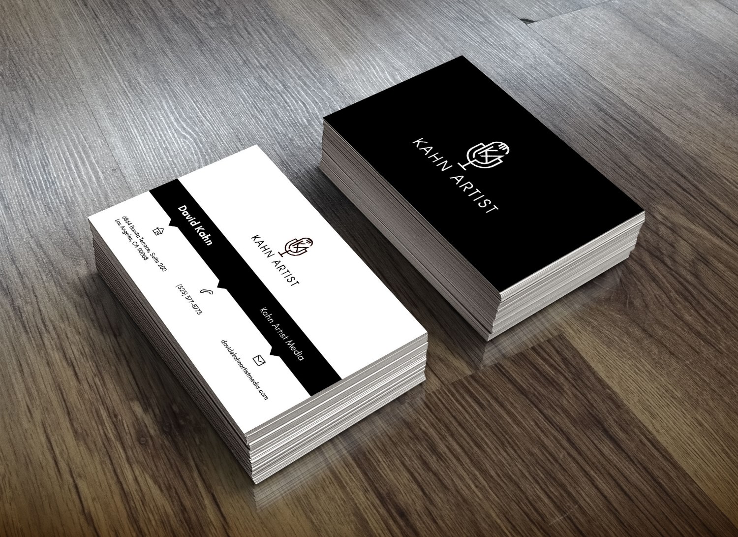 Design de Carte de Visite par Elizabeta pour Kahn Artist Media | Design #17145992