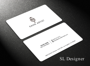 Business Card Design by SL Designer for Kahn Artist Media | Design: #17146294