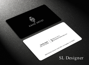 Business Card Design by SL Designer for Kahn Artist Media | Design: #17146295