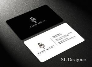 Business Card Design by SL Designer for Kahn Artist Media | Design: #17146296