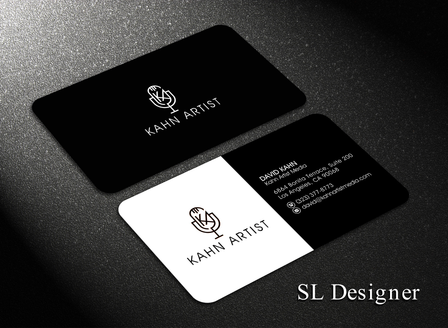 Diseño de Tarjeta de Presentación por SL Designer para Kahn Artist Media | Diseño #17146317