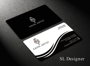 Business Card Design by SL Designer for Kahn Artist Media | Design: #17146394