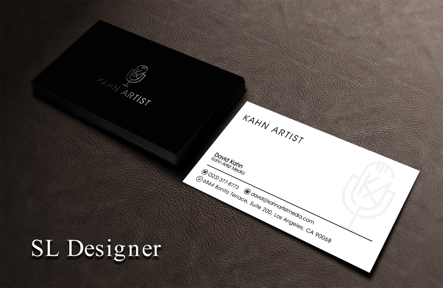 Diseño de Tarjeta de Presentación por SL Designer para Kahn Artist Media | Diseño #17146396