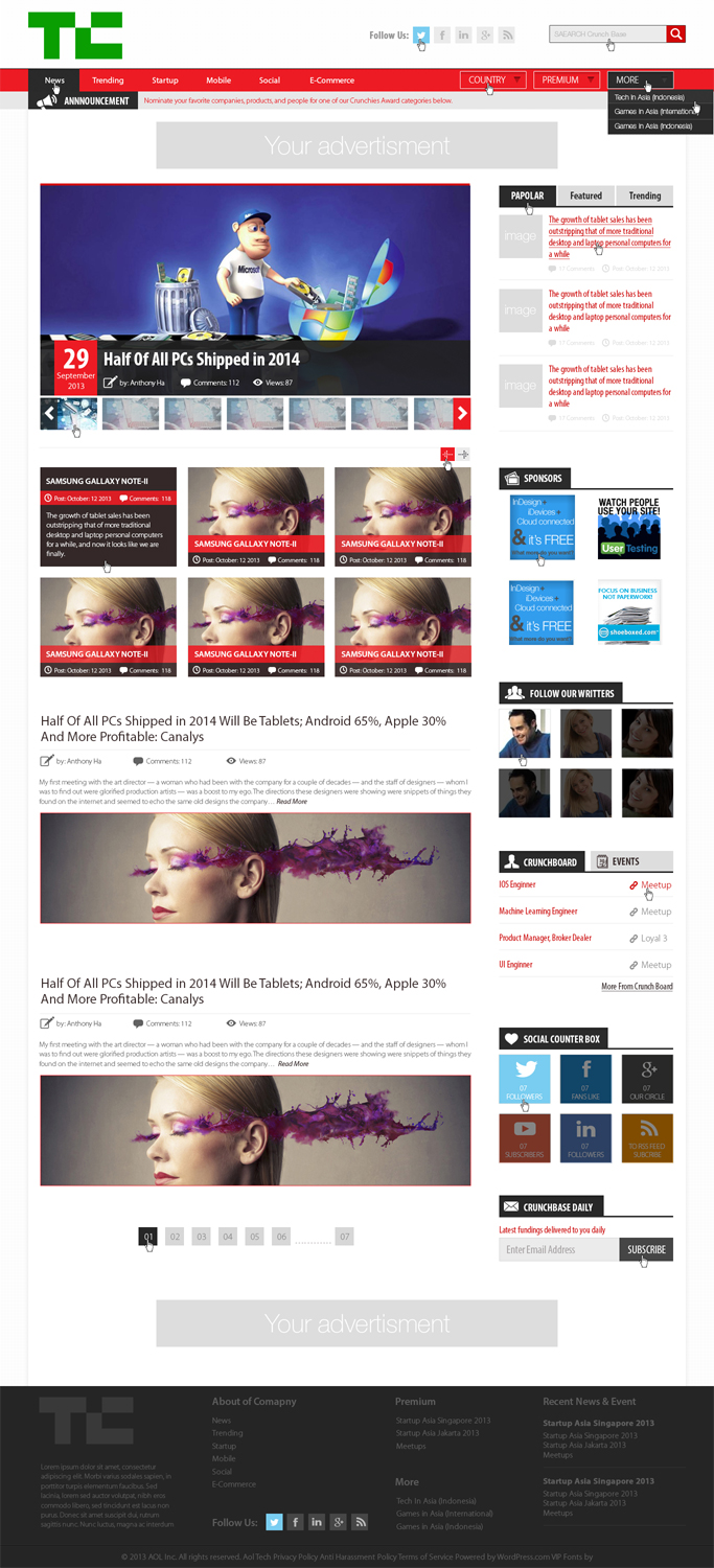 Web Design by Arsalan Ahmed for Wizer Studios | Design #2724808