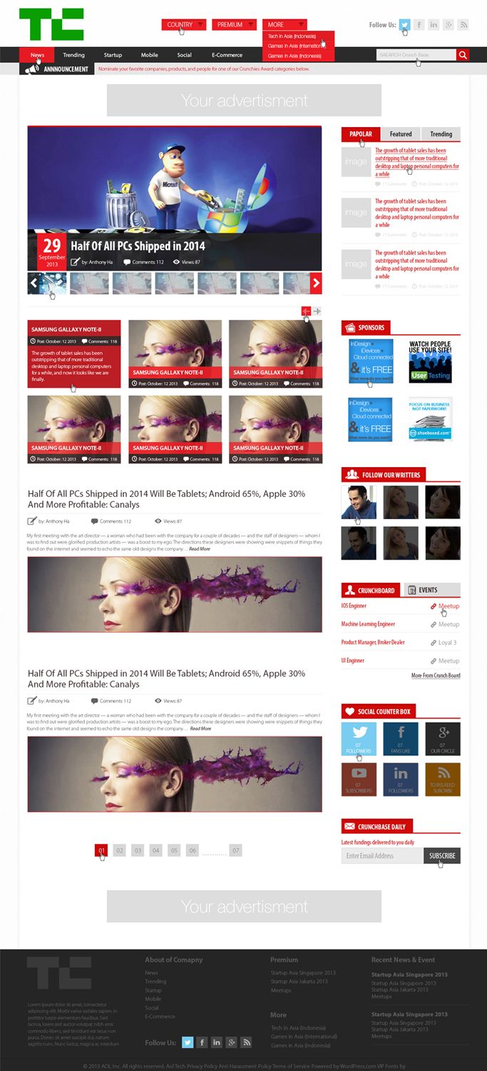 Web Design by Arsalan Ahmed for Wizer Studios | Design #2724813