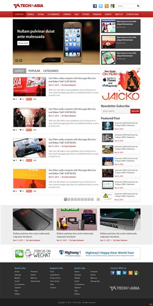 Web Design by pb for Wizer Studios | Design: #2706711