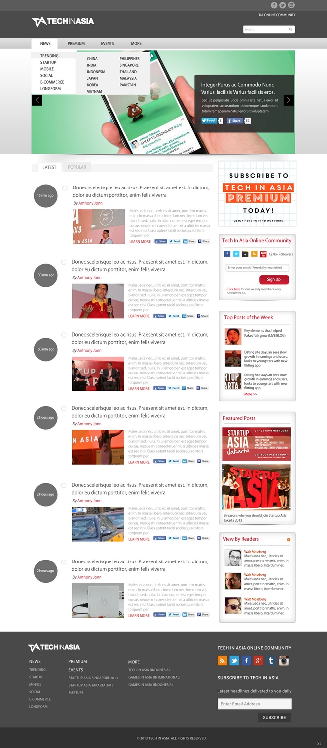 Web Design by pb for Wizer Studios | Design #2735582
