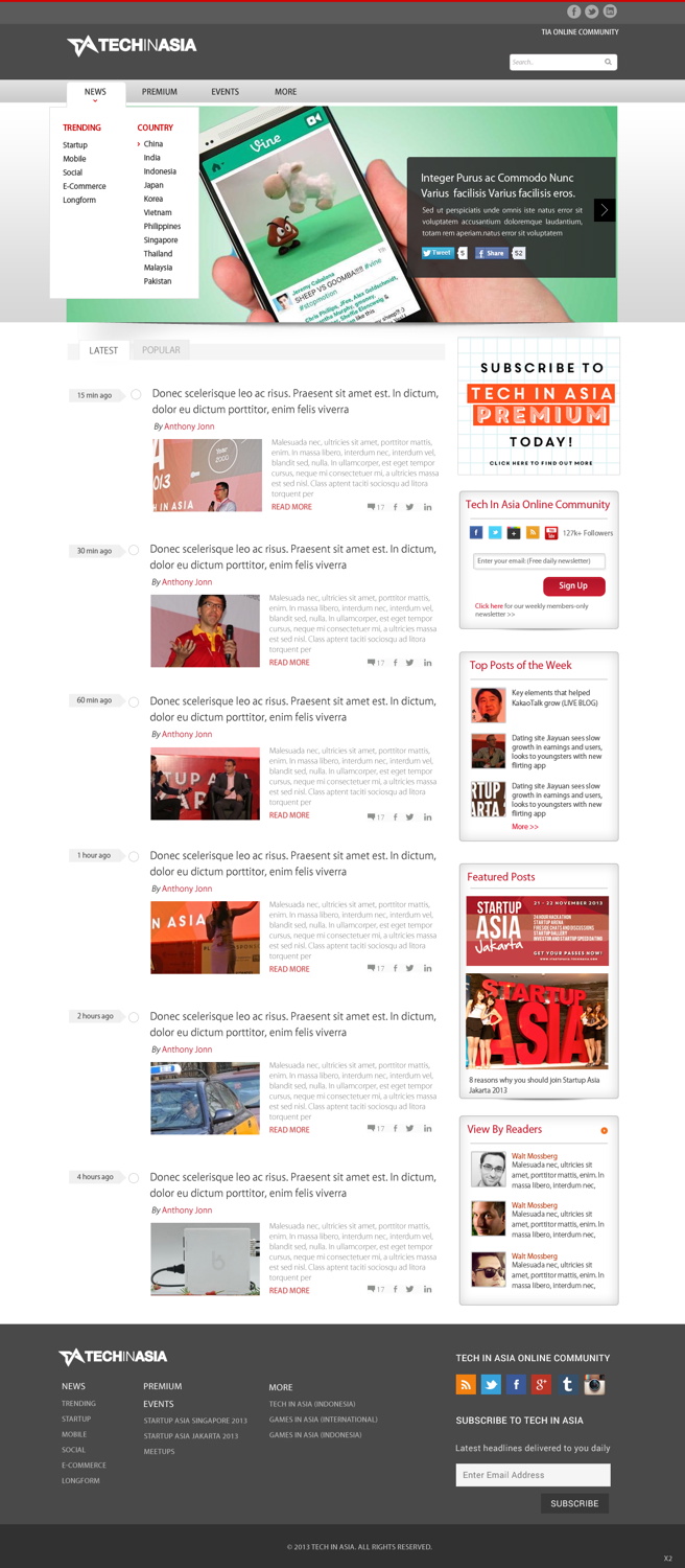 Web Design by pb for Wizer Studios | Design #2742710