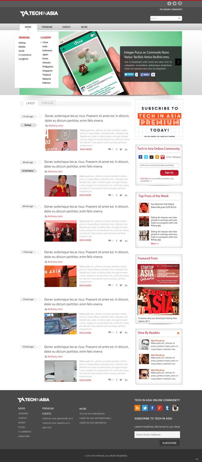 Web Design by pb for Wizer Studios | Design #2750139