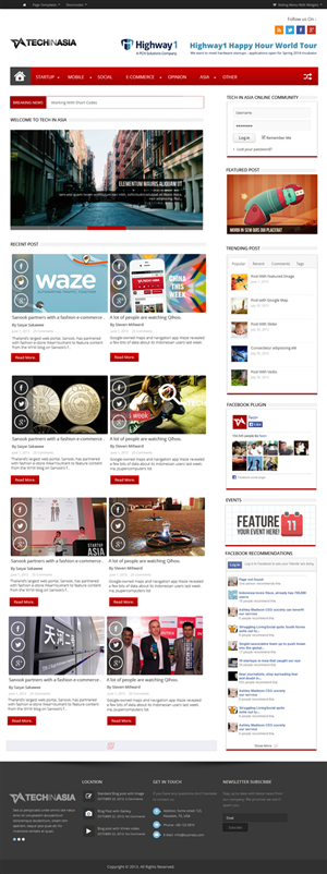 Web Design by OM for Wizer Studios | Design: #2718976