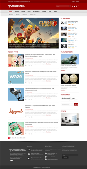 Web Design by OM for Wizer Studios | Design: #2724447