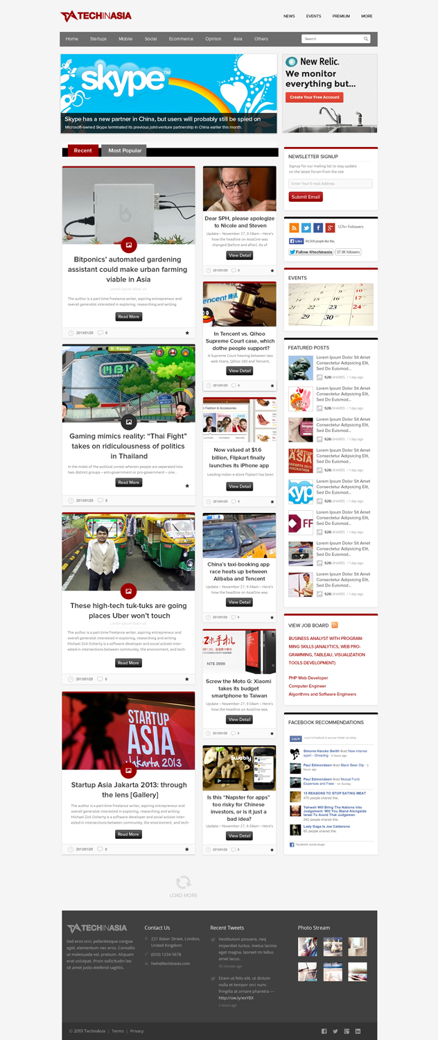 Web Design by OM for Wizer Studios | Design #2733991