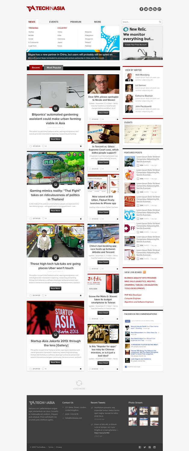 Web Design by OM for Wizer Studios | Design #2739256