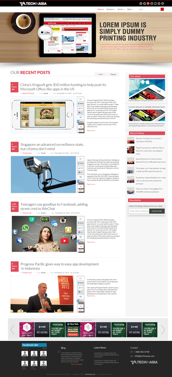 Web Design by ESolz Technologies for Wizer Studios | Design #2724515