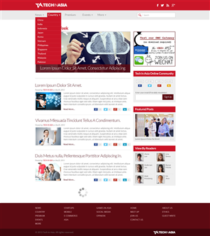 Web Design by TechWise for Wizer Studios | Design: #2723799
