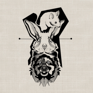 Tattoo Mouse/Rabbit/Bear as Group | Diseño de Tatuaje por A.STUDIO