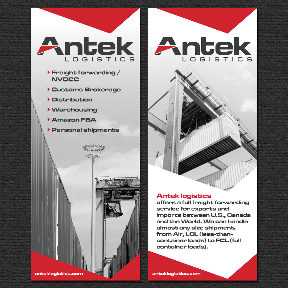 Design de Stand d'Exposition par elenaivanova pour Antek Logistics Ltd | Design #17174607