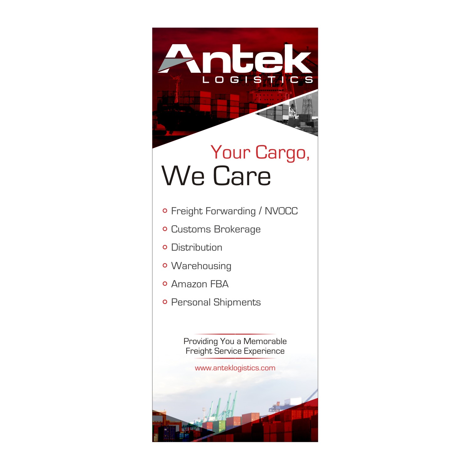 Trade Show Booth Design by DG+ for Antek Logistics Ltd | Design #17166099