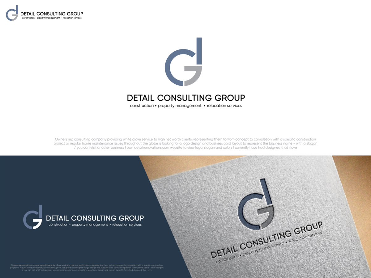 Logo-Design von dharlan für Detail Consulting Group | Design #17276383
