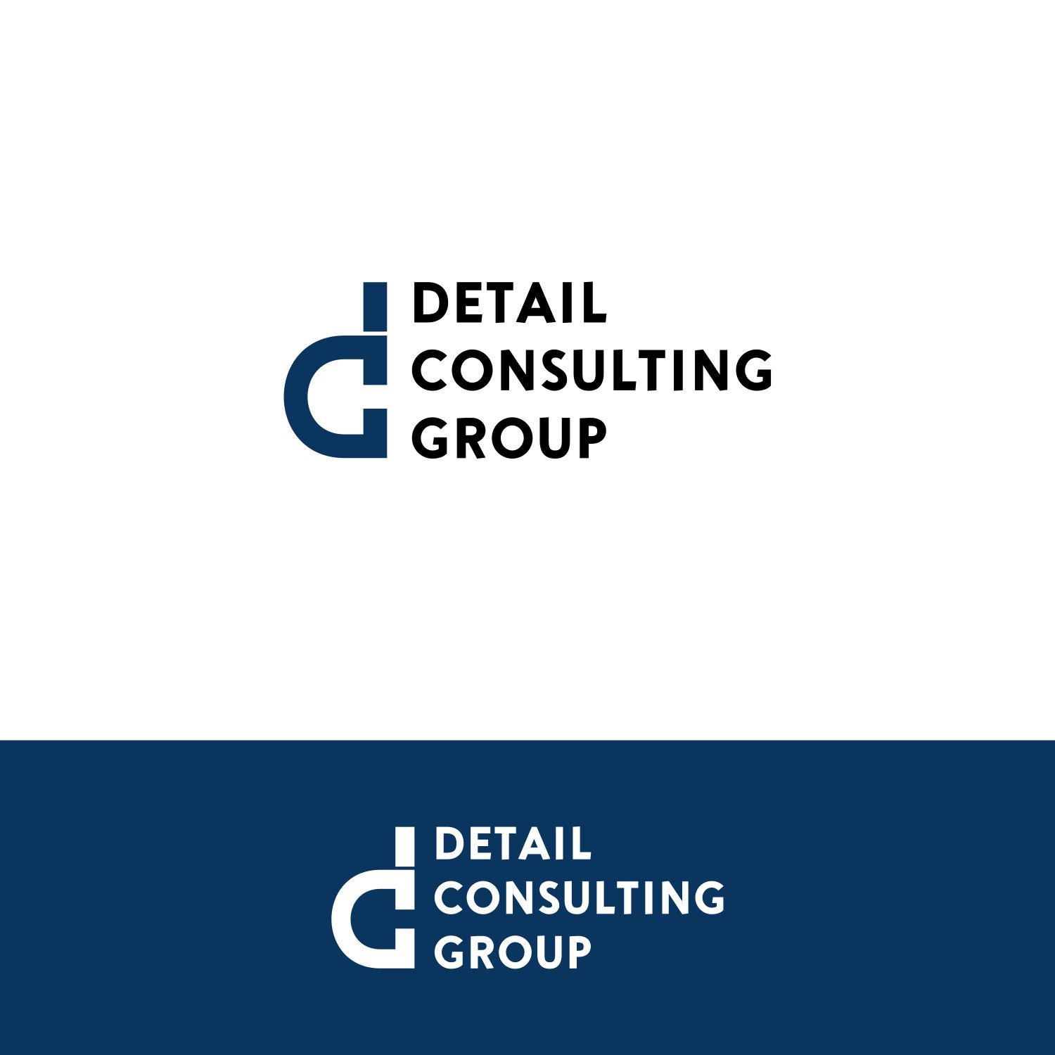 Logo Design by pujiono 2 for Detail Consulting Group | Design #17258034