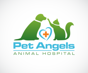 Logo Design by wolf for Pet Angels Animal Hospitals | Design: #17199166