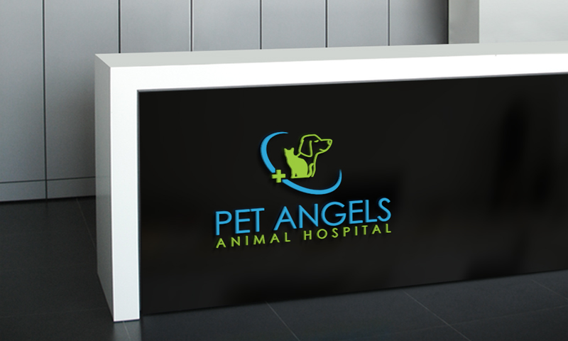 Design de Logo par the majestic design pour Pet Angels Animal Hospitals | Design #17182459