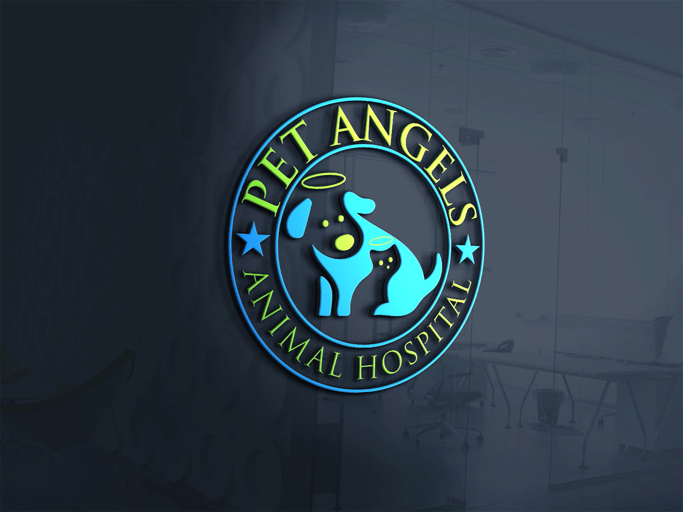 Design de Logo par Alhamduliallah pour Pet Angels Animal Hospitals | Design #17167623