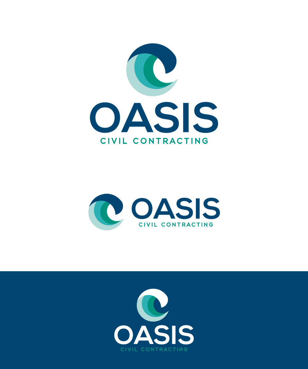 Logo-Design von StudioD™ für Oasis Plumbing and Civil | Design #17162323