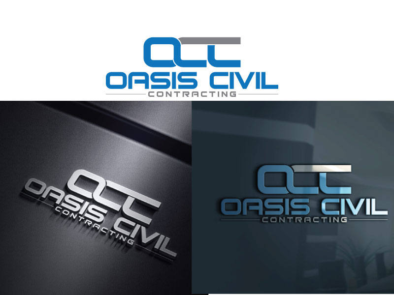 Logo Design by Oaxaqueña for Oasis Plumbing and Civil | Design #17160215