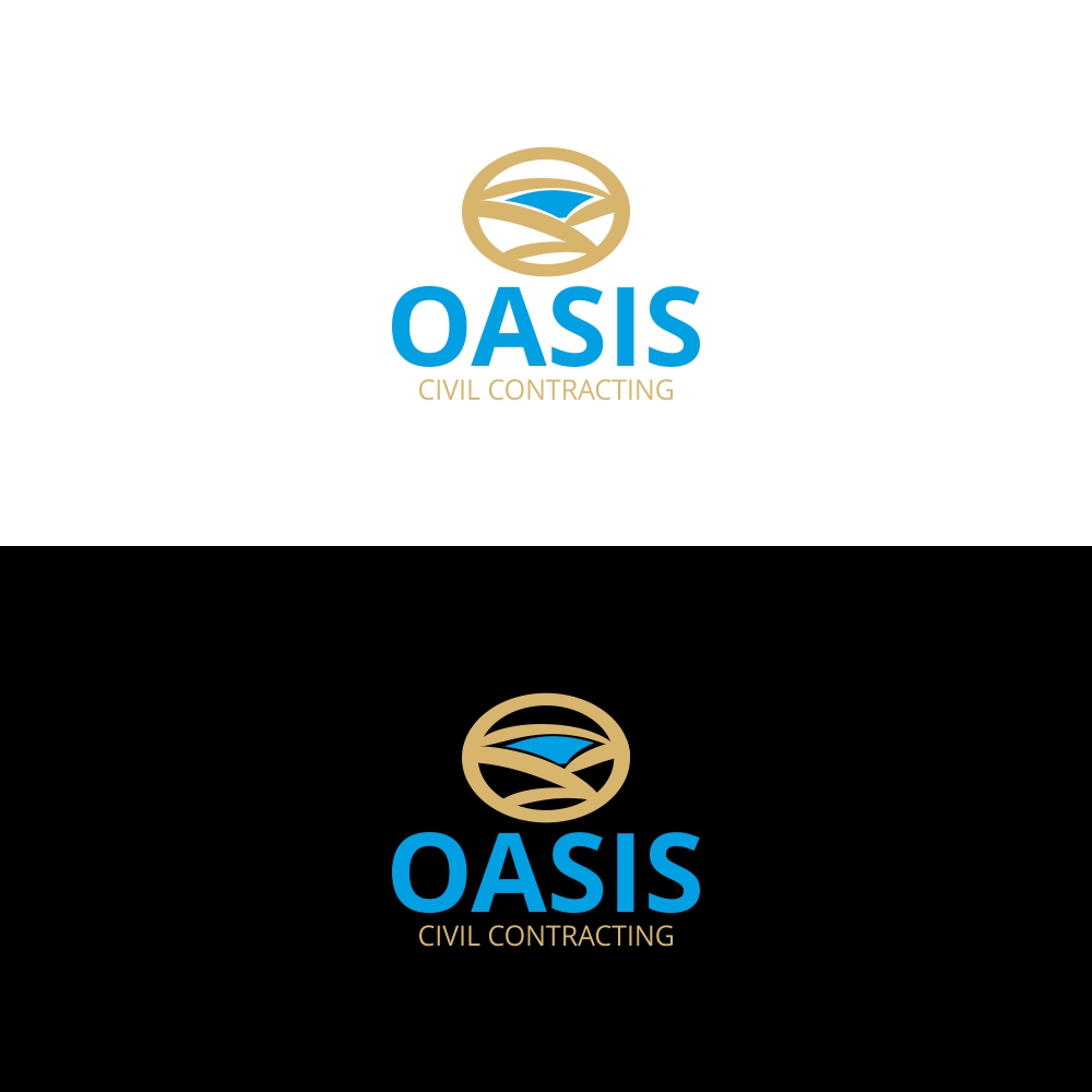 Logo Design by Basksh Designs for Oasis Plumbing and Civil | Design #17159458