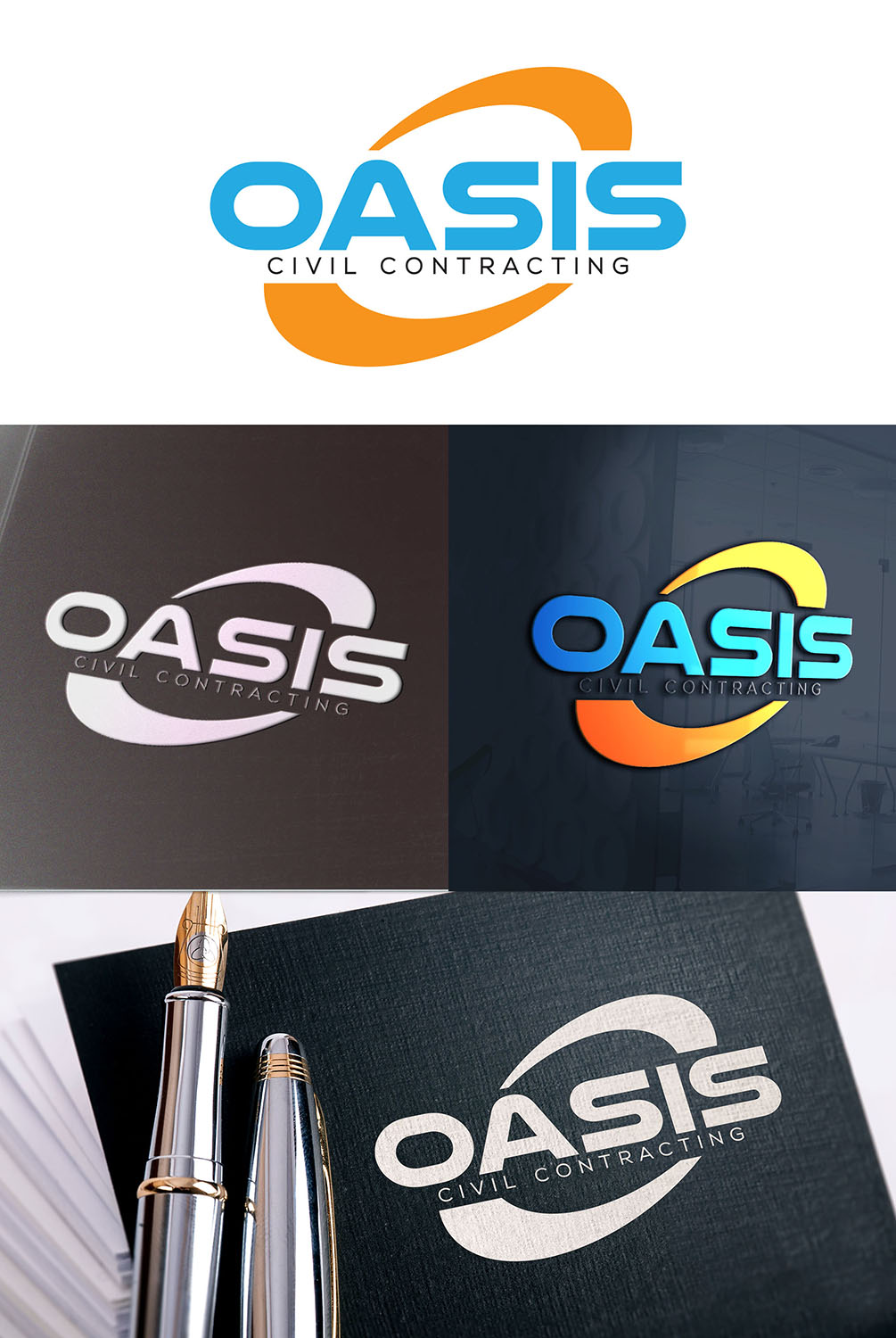 Design de Logo par faical kasimi 2 pour Oasis Plumbing and Civil | Design #17160785