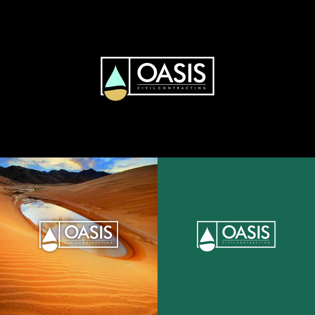 Logo Design by franco.harvey.david.20 for Oasis Plumbing and Civil | Design #17166350