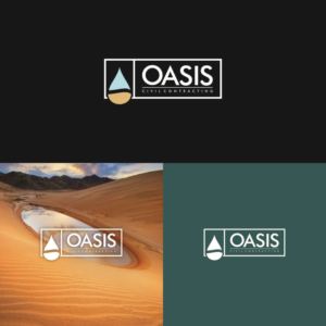Logo Design by franco.harvey.david.20 for Oasis Plumbing and Civil | Design: #17166350
