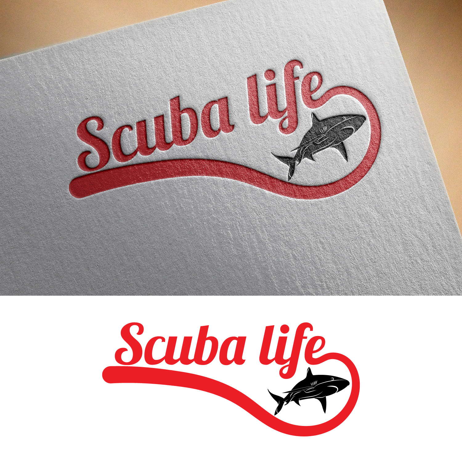 Logo-Design von Costea Dan für Scuba Life | Design #17387047