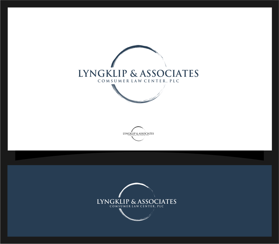 Logo Design by B_O_R_N for Lyngklip & Associates, Cosumer Law Center, PLC | Design: #17414332