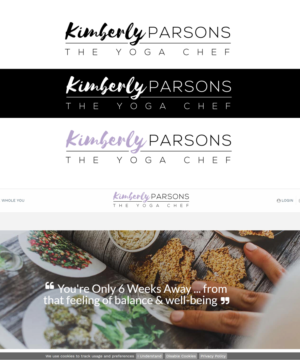 Kimberly Parsons, The Yoga Chef  | Logo Design by Maher Sh