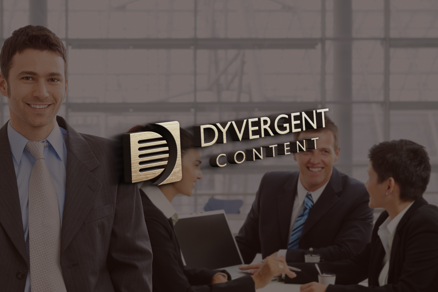 Logo Design by uk for Dyvergent Content | Design #17157683