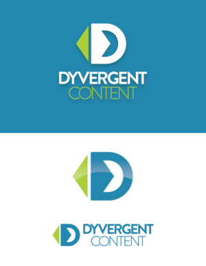 Logo Design by JLAGO for Dyvergent Content | Design #17155749