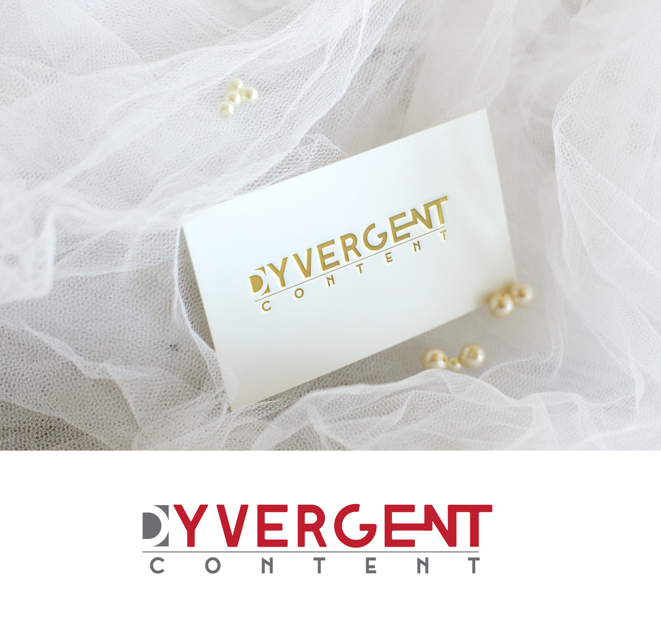 Logo Design by Impressive Solutions for Dyvergent Content | Design #17159379