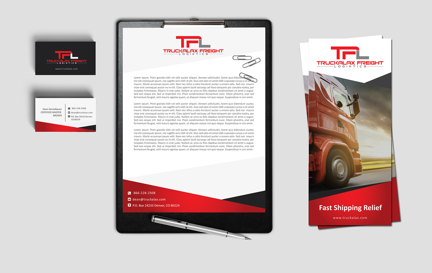 Flyer Design by alex989 for WL Freight Brokers LLC | Design #17186757