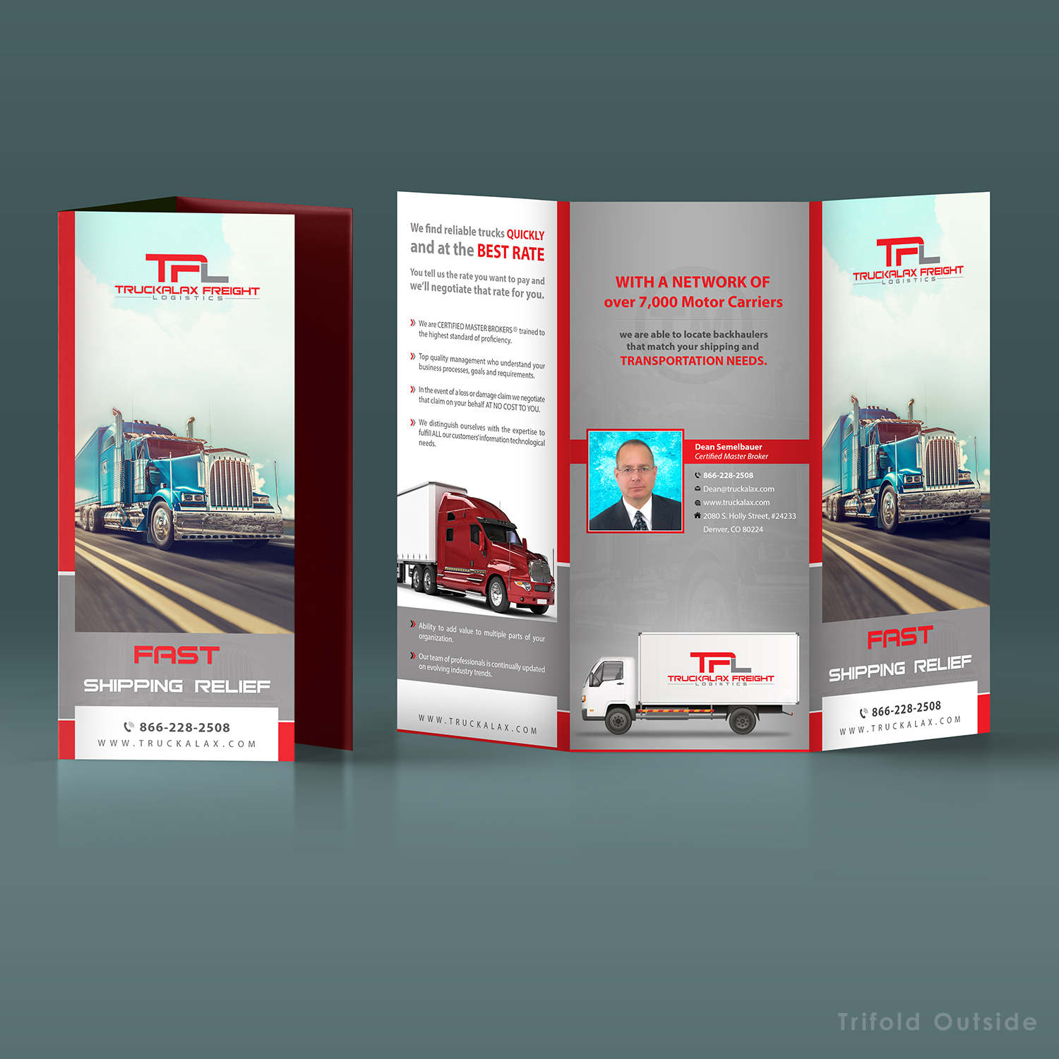 Flyer Design by debdesign for WL Freight Brokers LLC | Design #17169596